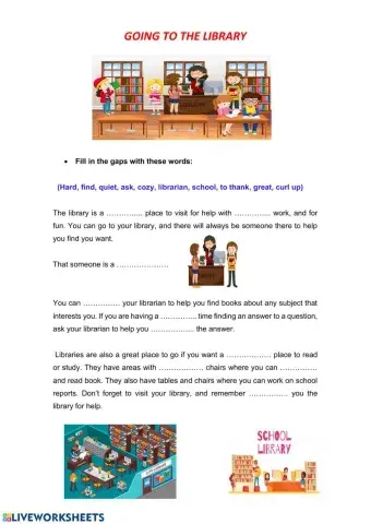 Going to the library