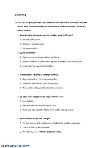 Listening (a book about the future)