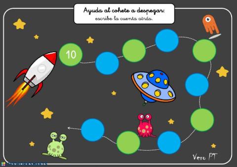 RETROCUENTA 10-0 Ficha 2(contar hacia atrás)