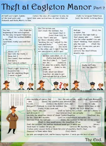 Theft at Eagleton Manor Part 2 of 2