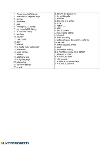 I have a dream (voc)