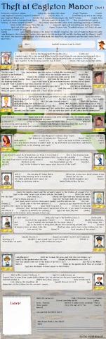 Theft at Eagleton Manor Part 1 of 2