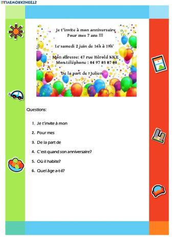 Anniversaire