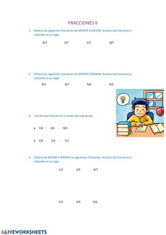 Fracciones II
