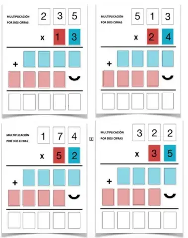 Multiplicación por dos cifras