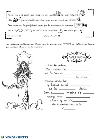 Religión - Anunciación