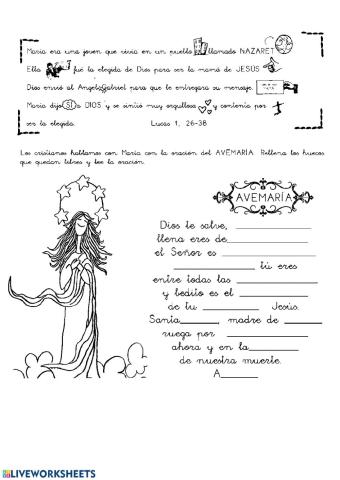 Religión - Anunciación