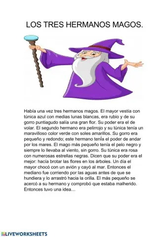 Los tres hermanos magos.