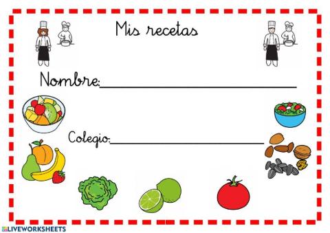 Mis recetas