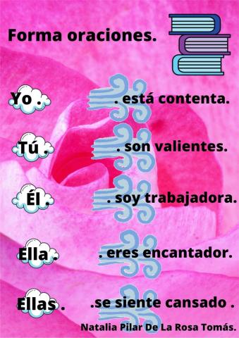 Pronombres personales-oraciones.