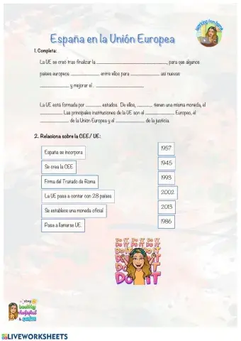 Sociales. España en la Unión Europea