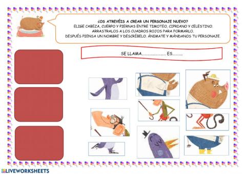 Inventamos un personaje