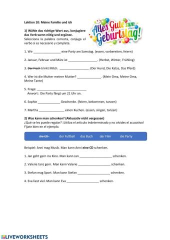 Meine Familie und ich