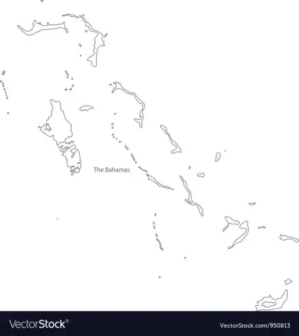 Map of The Bahamas