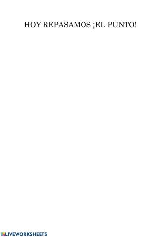 El punto