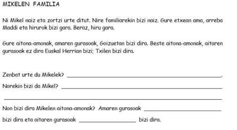 Irakurri eta erantzun