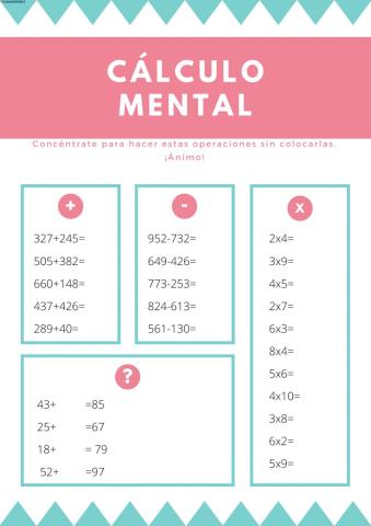 Cálcula mental