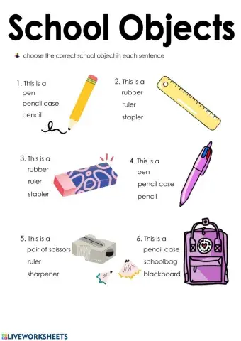 School Objects