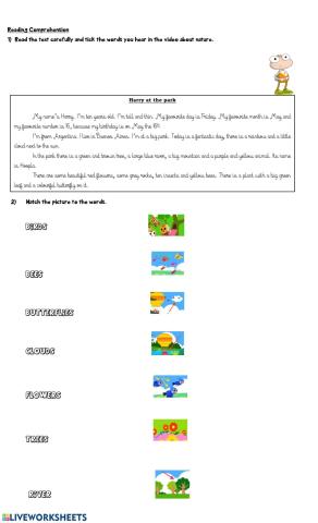 Let's watch and read!