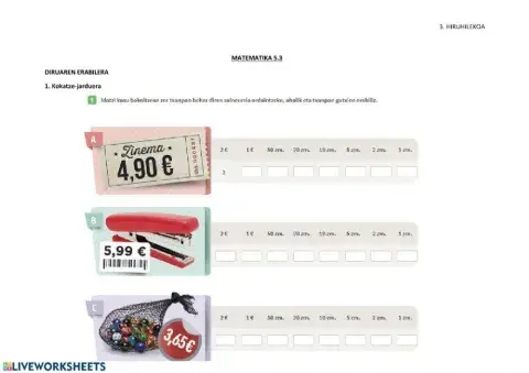 Matematika (diruaren erabilera)