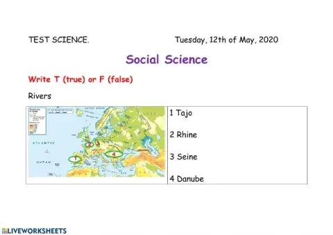 Europe relief rivers seas oceans countries cities
