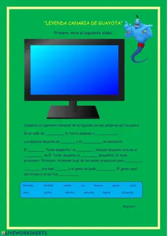 Leyenda canaria de Guayota