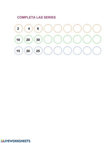 Series numéricas