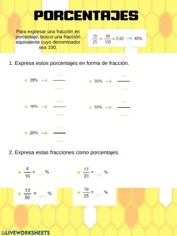 Porcentajes y regla de tres