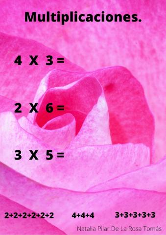 Multiplicaciones.