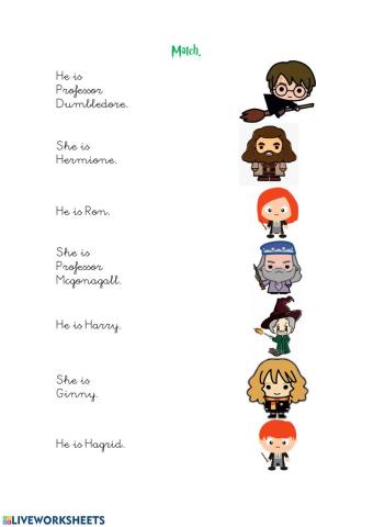 Actividad 04: he, she