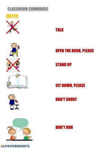 Classroom commands