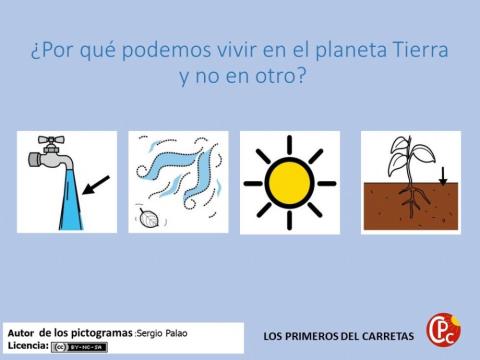 Un paseo espacial. LA TIERRA 1º PARTE