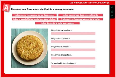 Preposicions i conjuncions 2