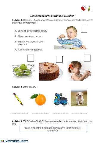 FITXES REPÀS LLENGUA i MATEMÀTIQUES