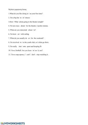 Teen explorer unit 7