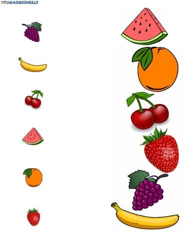 Fruit matching