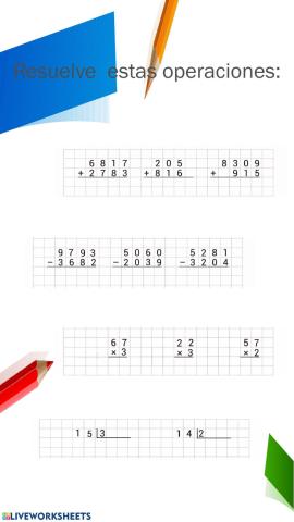 Operaciones