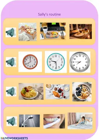 Sally's routine listening