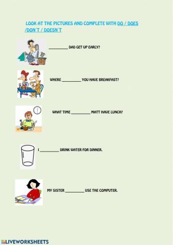 Simple Present Revision