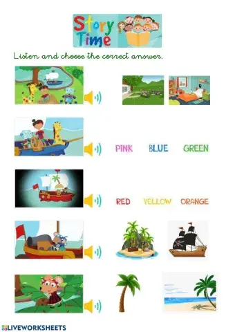 Pirate treasure story