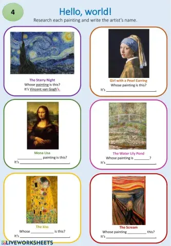 Whose painting is this