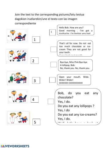 Going to the dentist