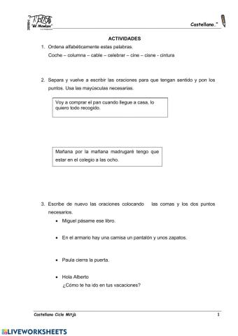 Signos de puntuación