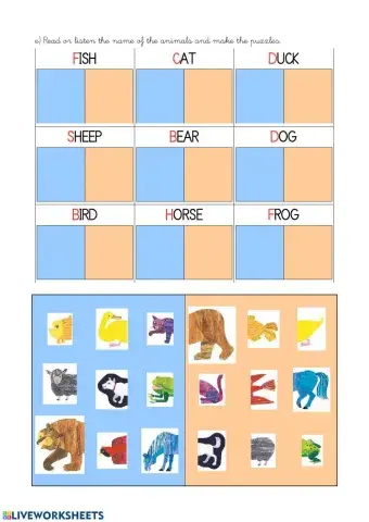 Brown bear, brown bear, what do you see? (II) INFANTIL