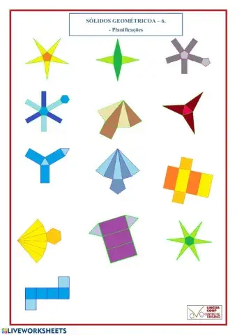 Sólidos geométricos - Planificação 6.5