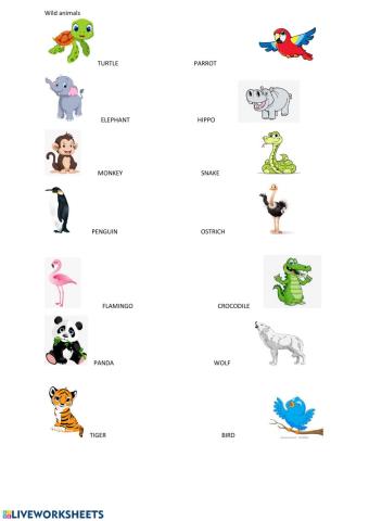 Wild animals