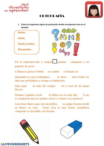 Signos de puntuación