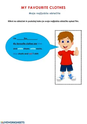 My favourite clothes