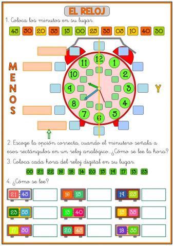 Repaso final reloj