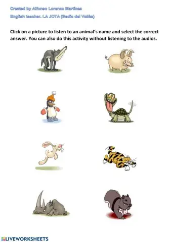 Listening: Animals 04